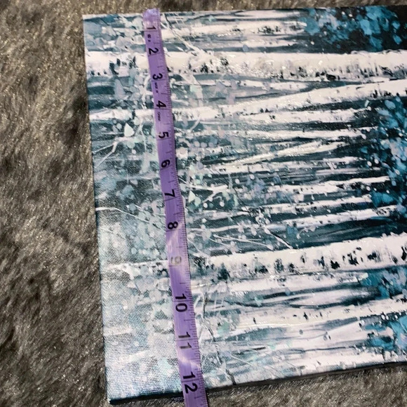 Fashion Abstract art Ocean to Deep blue 12/12” - Picture 6 of 9